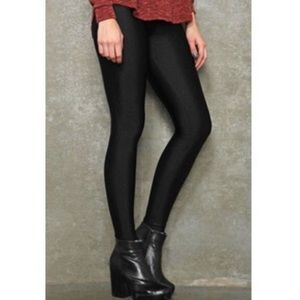 Urban Outfitters BDG Black Shiny Leggings